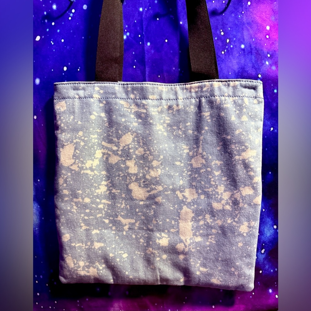 Aéropostale Logo Tote Bag Y2K Acid Wash Denim Bag